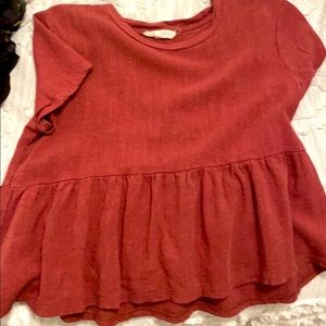 La hearts pacsun top super cute for usc games!!